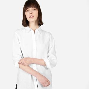 Everlane Linen Relaxed Button Up